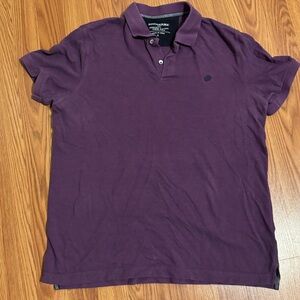 Banana Republic Men’s Organic Cotton Purple‎ Polo Size L NWOT Business Casual